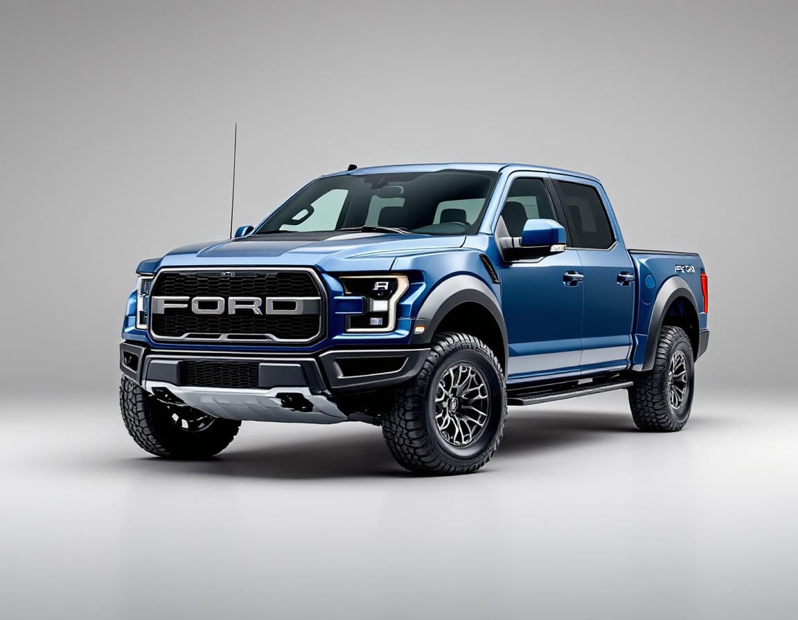 Ford F-150 Raptor — upload your photo to render it in the Stance style