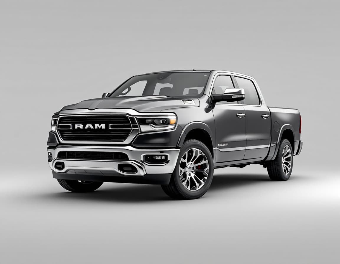 Ram 1500 — upload your photo to render it in the Stance style