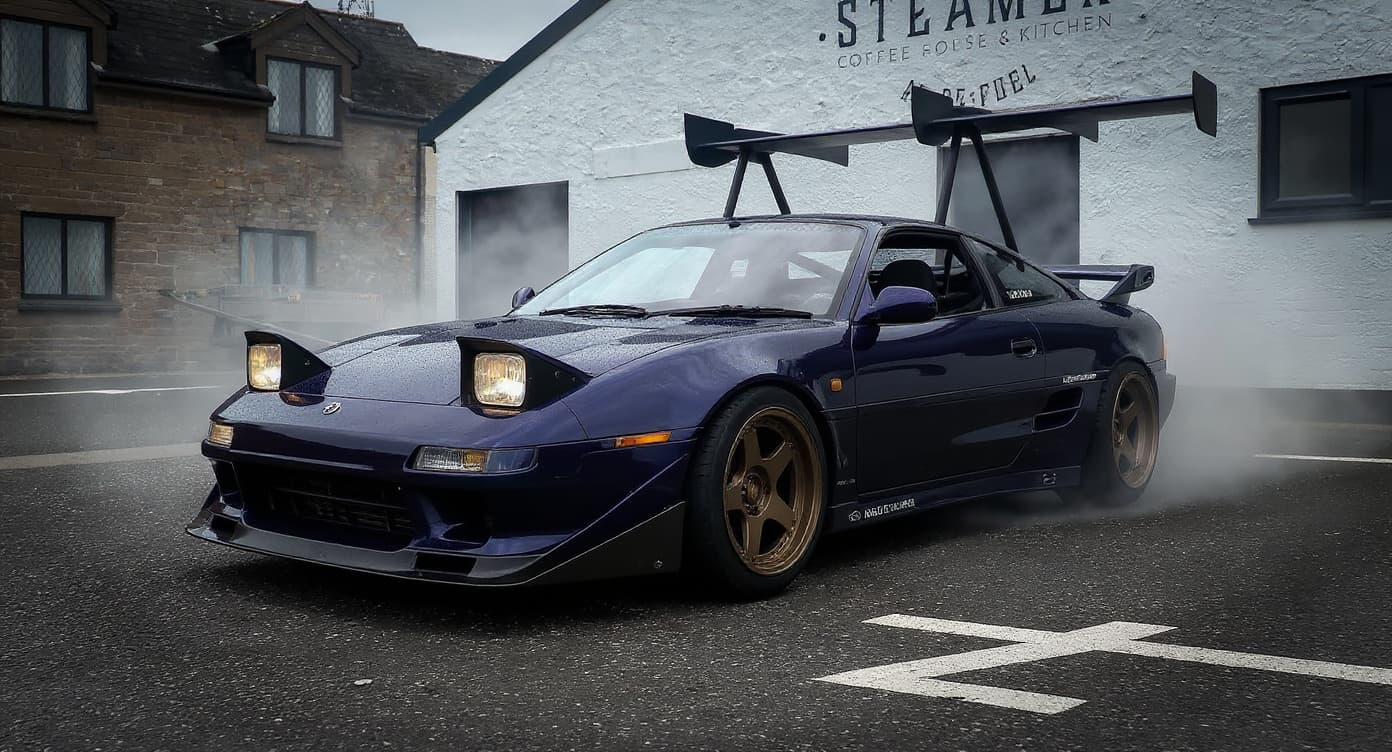Toyota MR2 SW20 drift build | TunedRides AI render