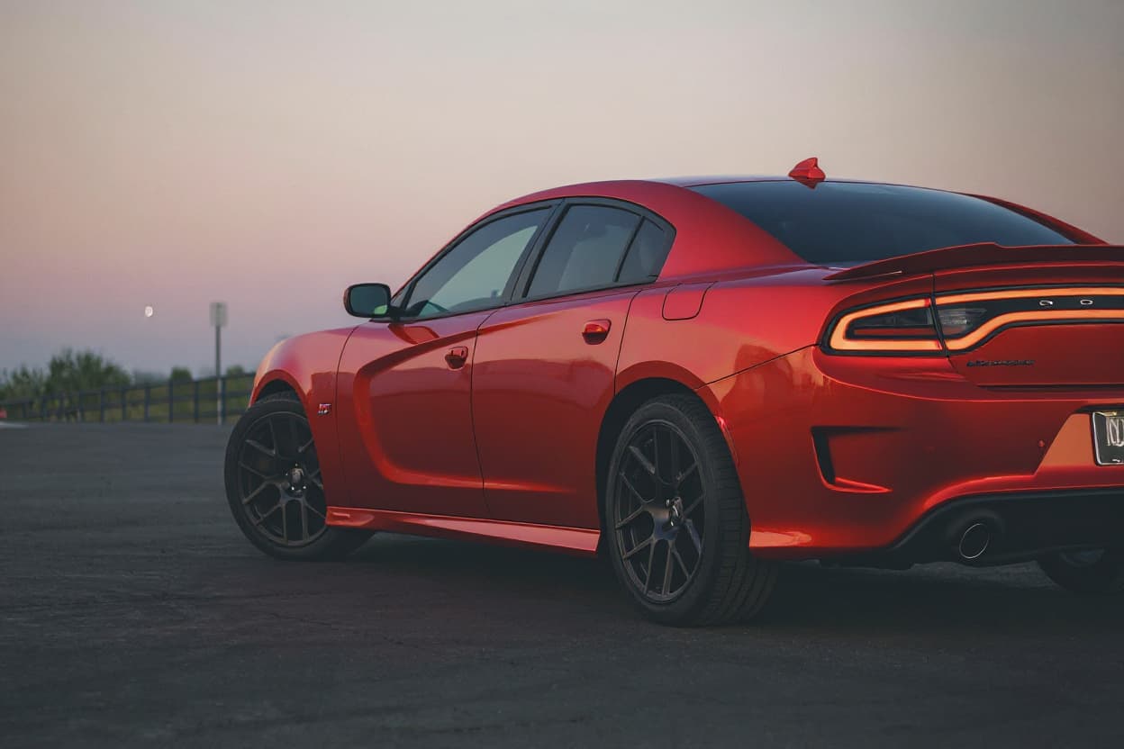 Dodge Charger Color Change AI render example