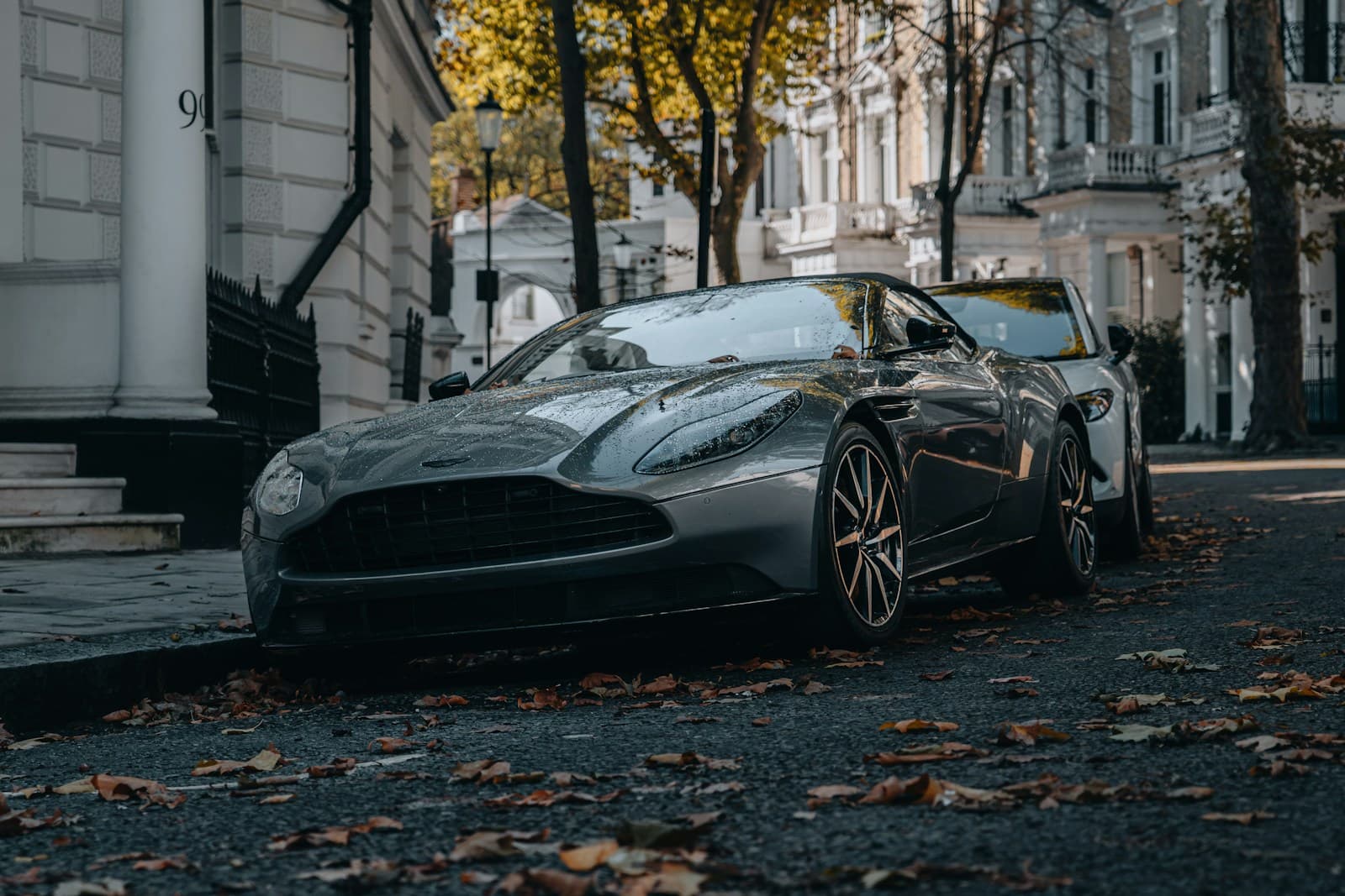 Grey Aston Martin DB11, before color change render