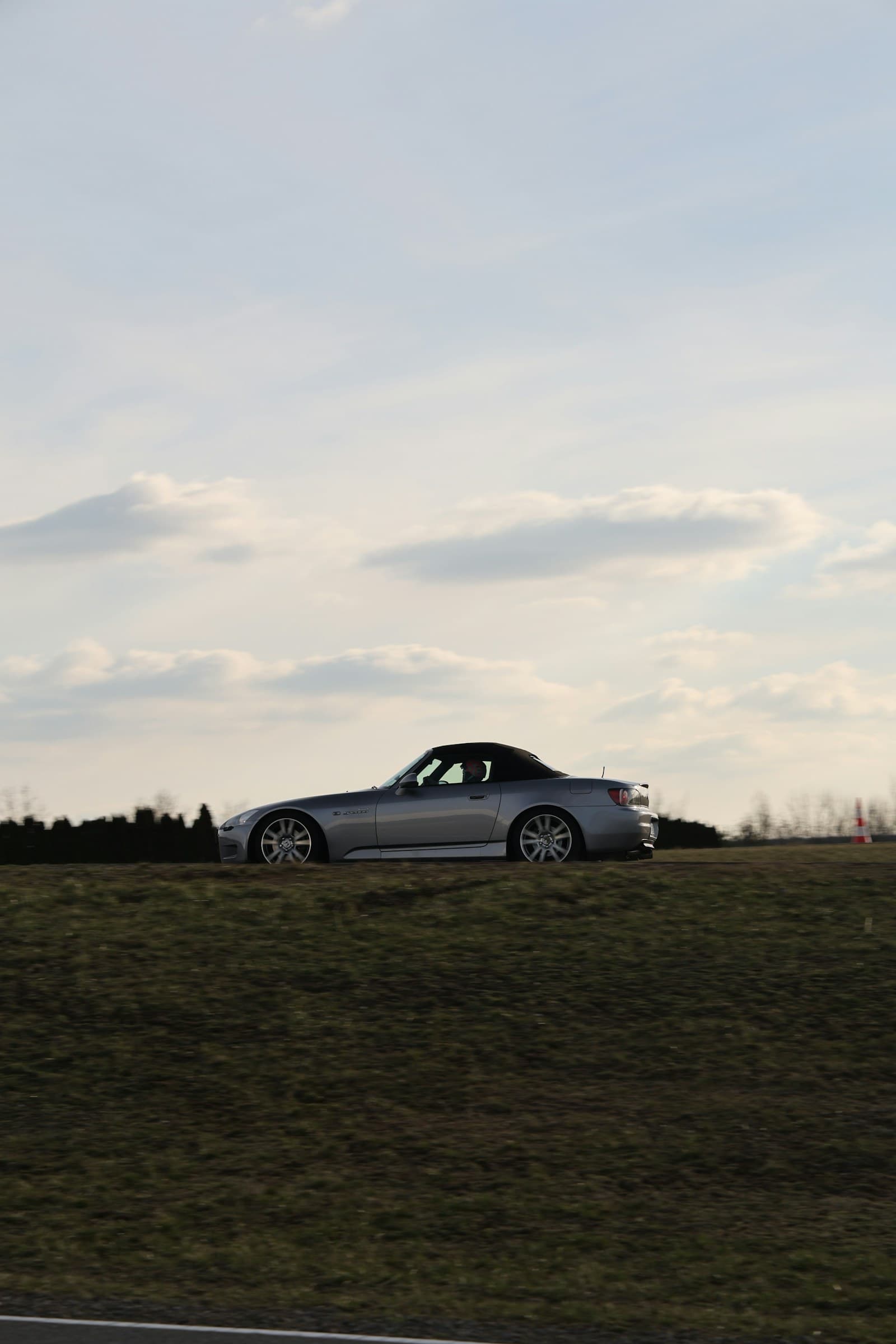 Stock silver Honda S2000, before JDM render