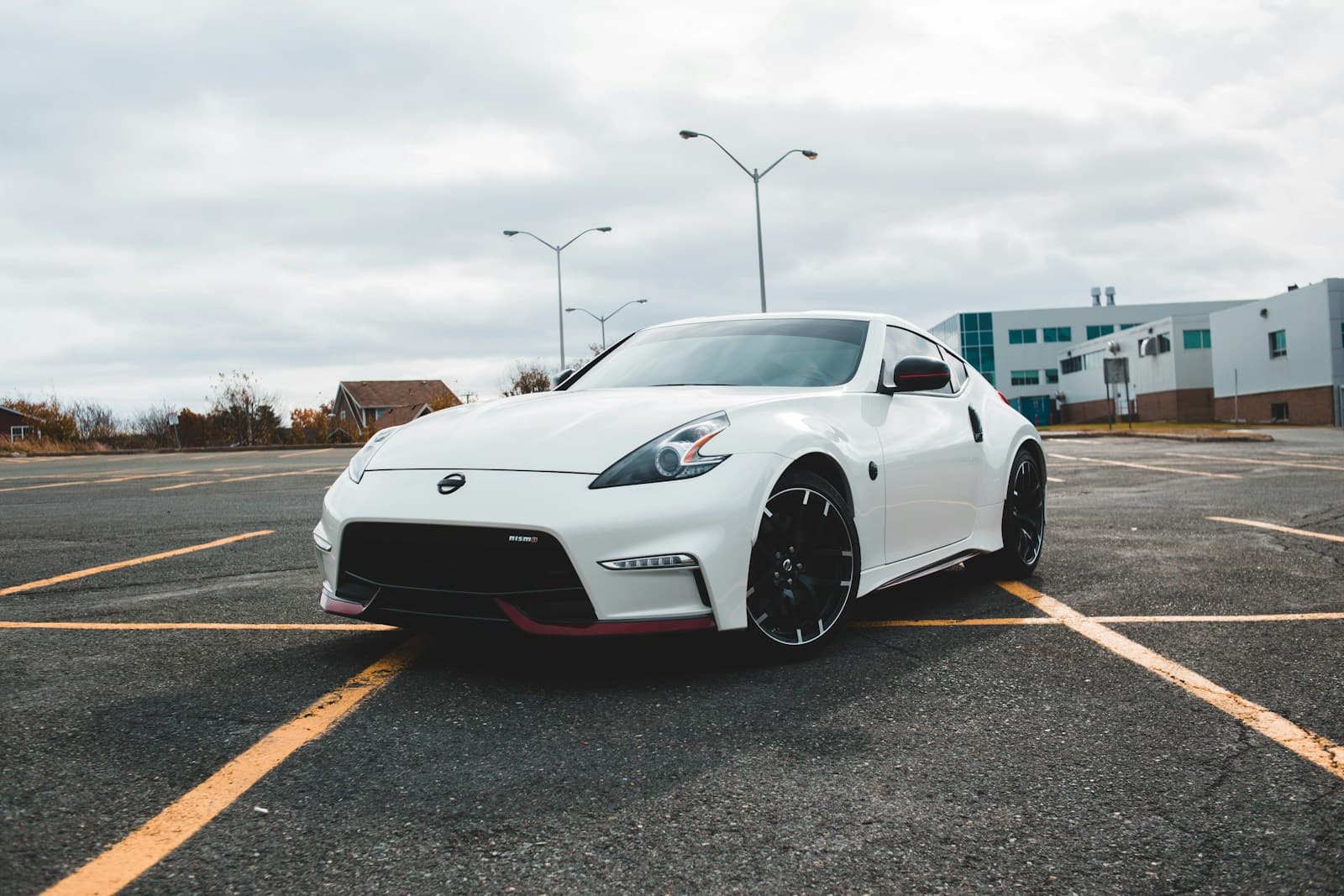 Stock Nissan 370Z, before stance render