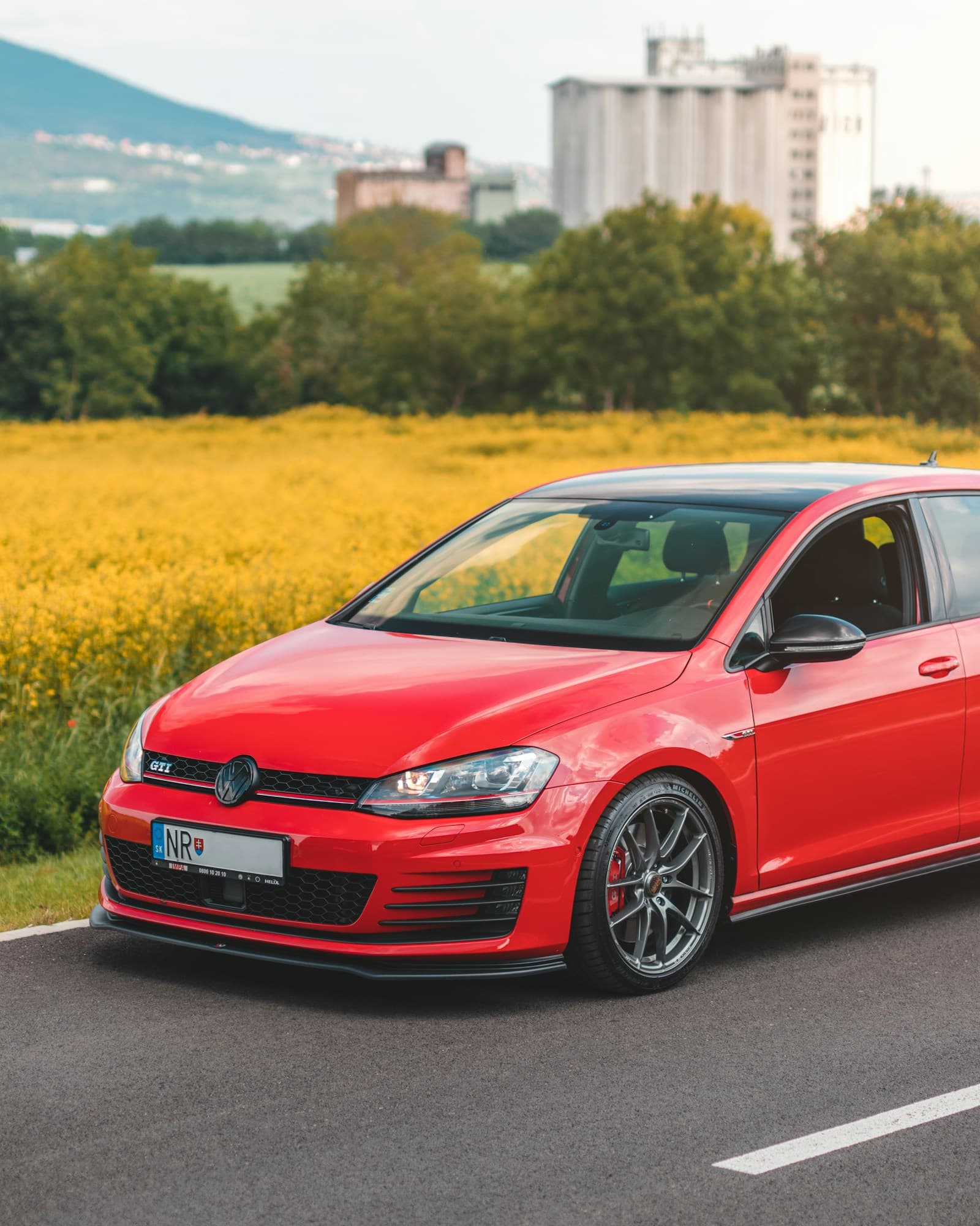 Stock VW Golf GTI, before slammed render