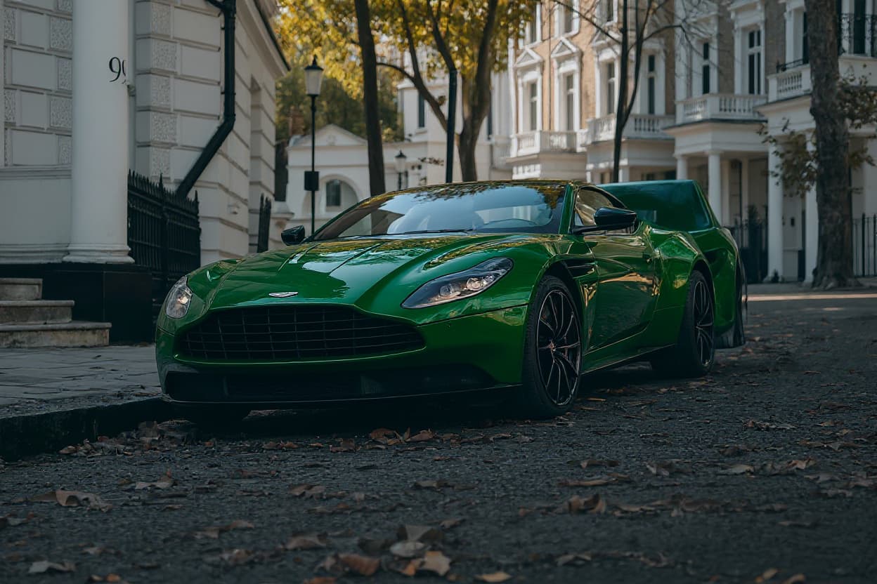 Aston Martin DB11 Color Change AI render example