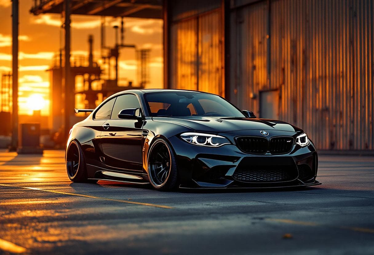 BMW M2 (G87) Stance AI render example