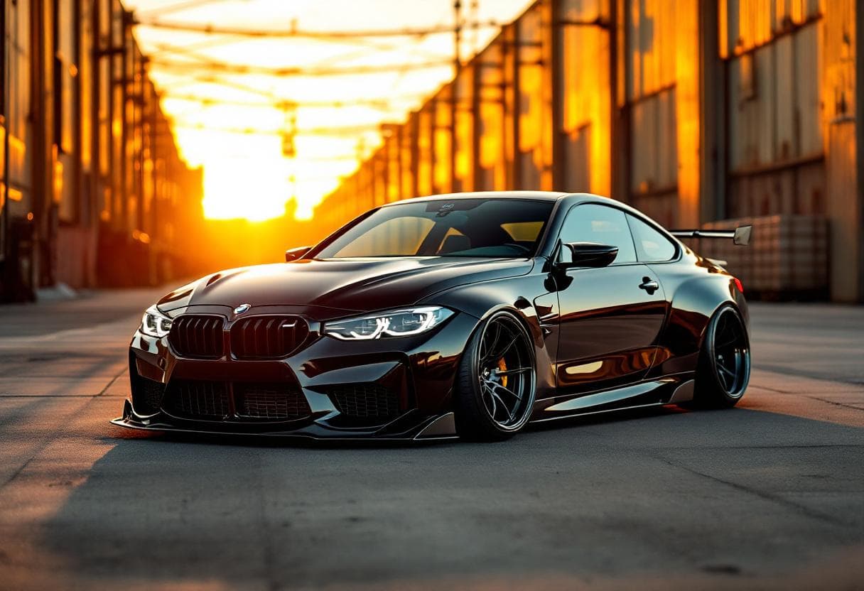 BMW M4 (G82) Stance AI render example