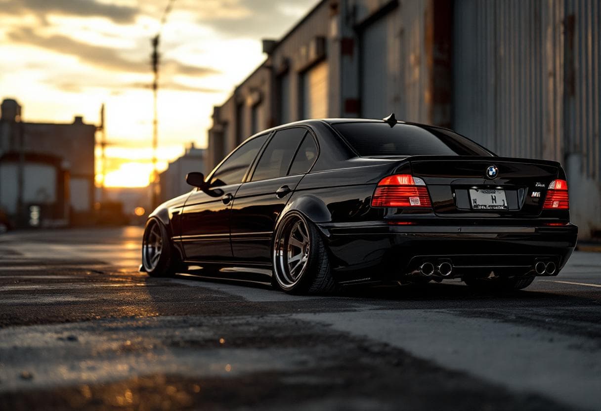 BMW M5 (E39) Stance AI render example