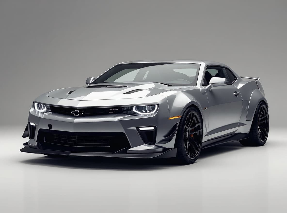 Chevrolet Camaro SS Widebody Kit AI render example