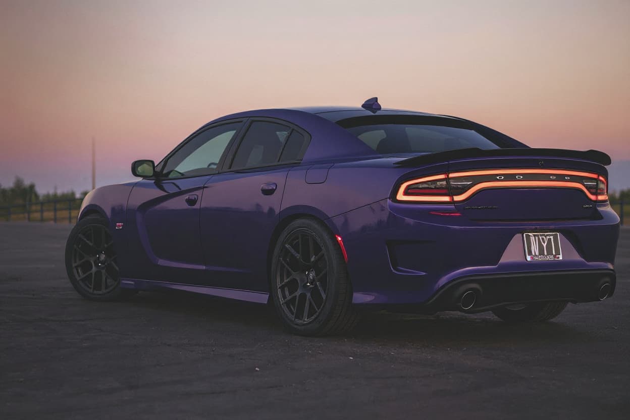 Dodge Charger Slammed AI render example