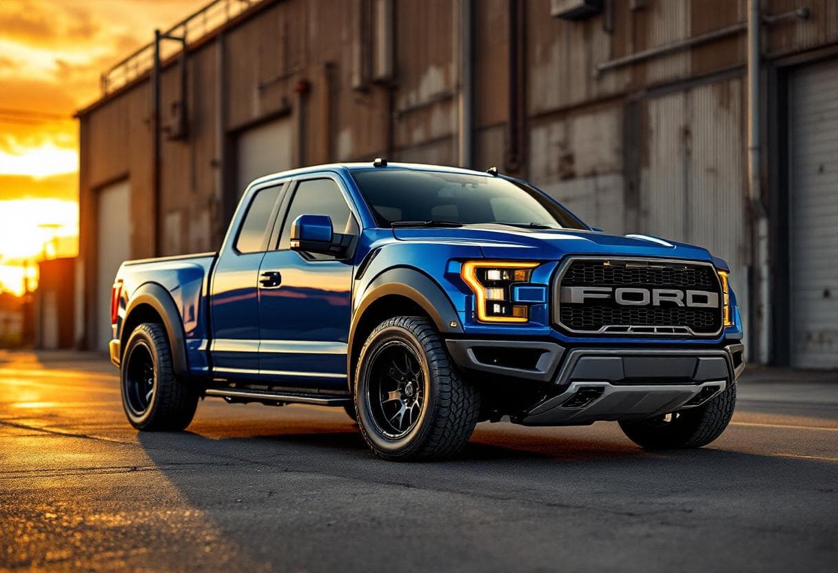 Ford F-150 Raptor Widebody Kit AI render example