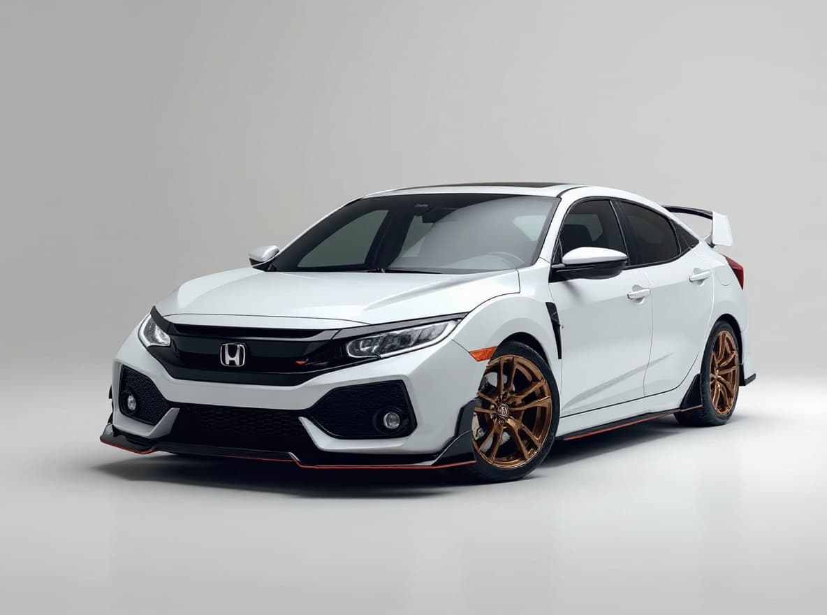 Honda Civic JDM Style AI render example