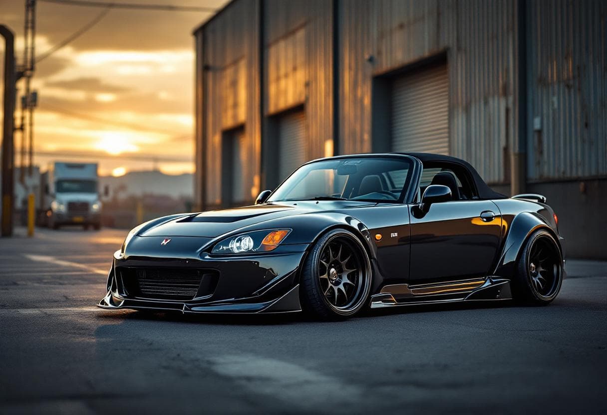 Honda S2000 Widebody Kit AI render example