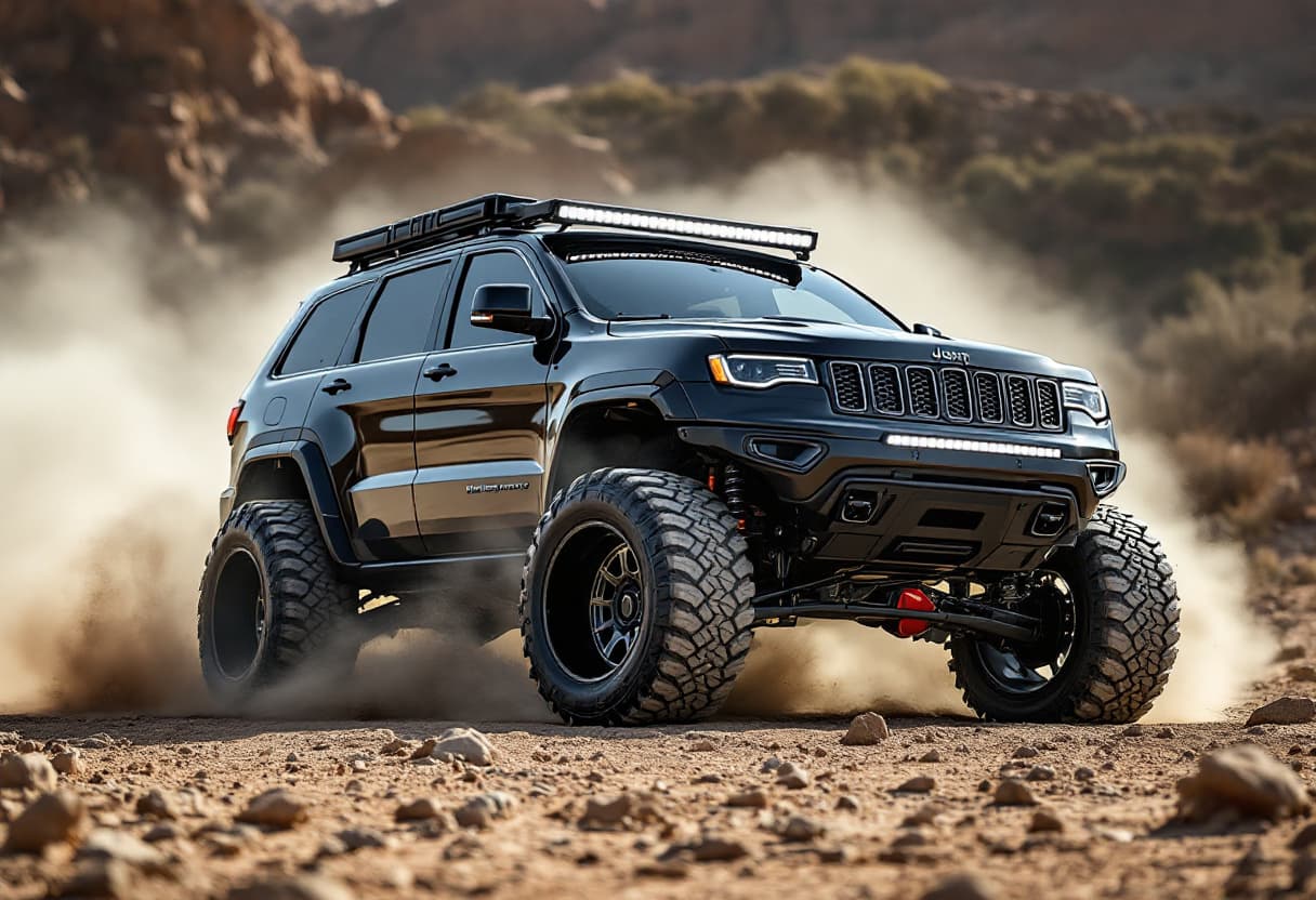 Jeep Grand Cherokee Offroad AI render example