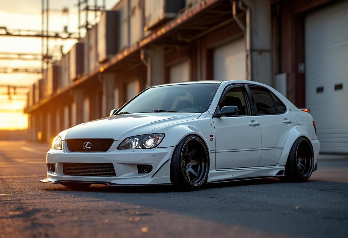 Lexus IS 300 Widebody Kit AI render example