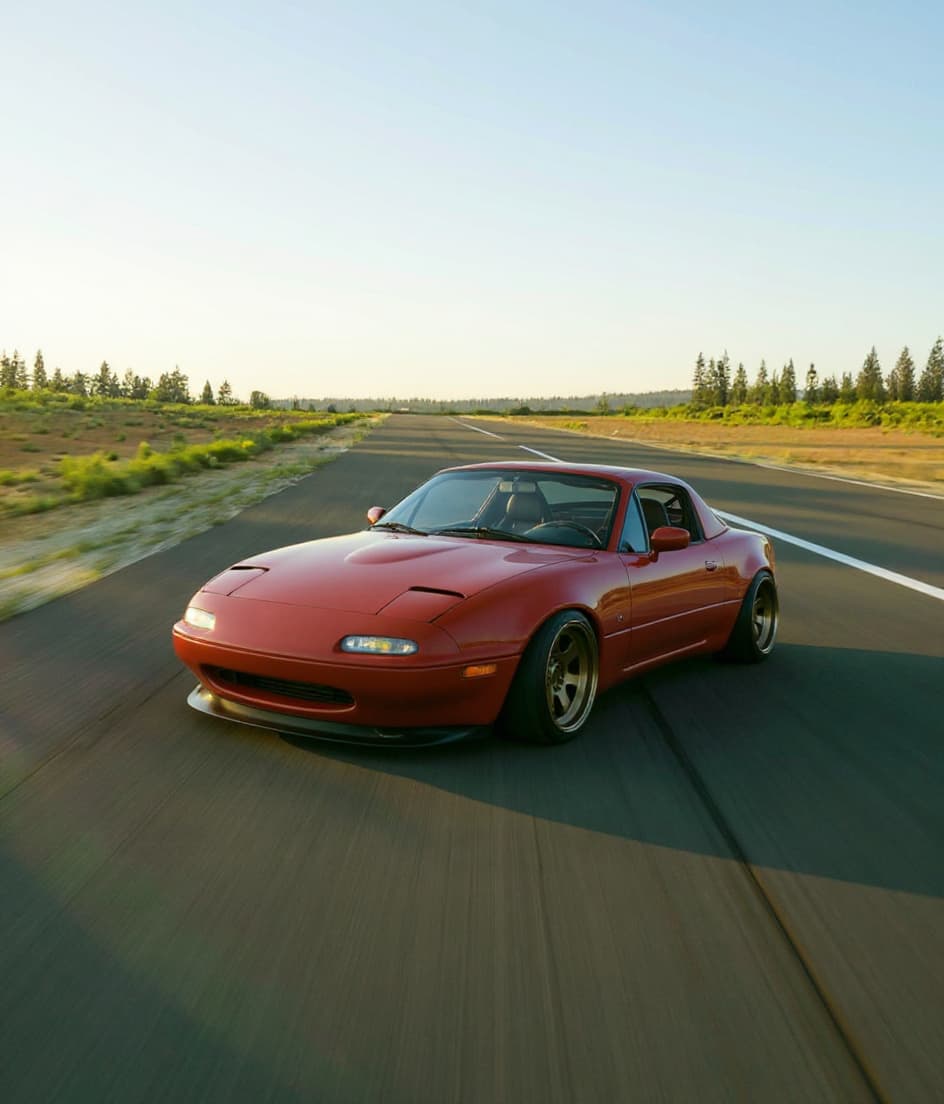 Mazda MX-5 slammed AI render