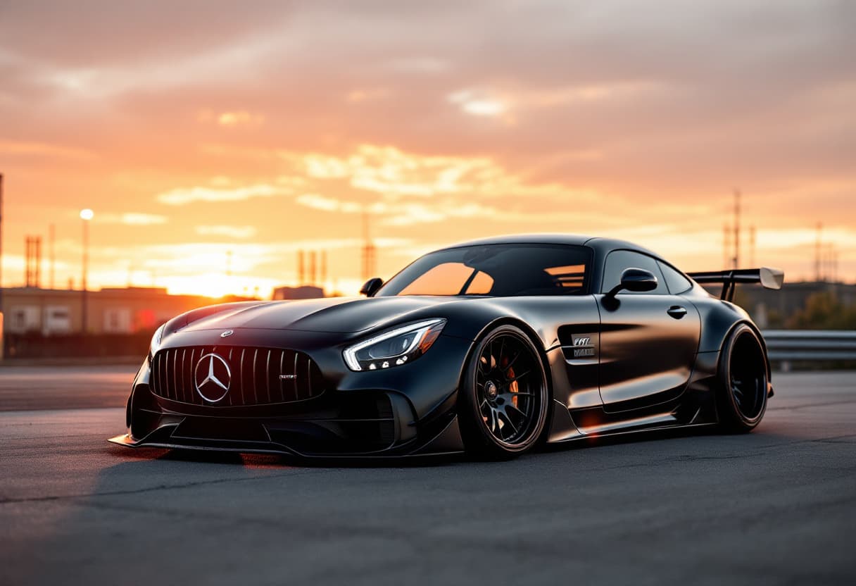 Mercedes-AMG GT Widebody Kit AI render example
