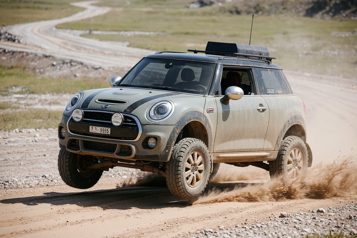 MINI Cooper S Offroad AI render example