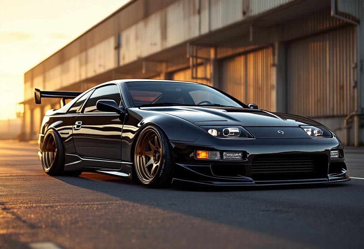 Nissan 300ZX (Z32) JDM Style AI render example