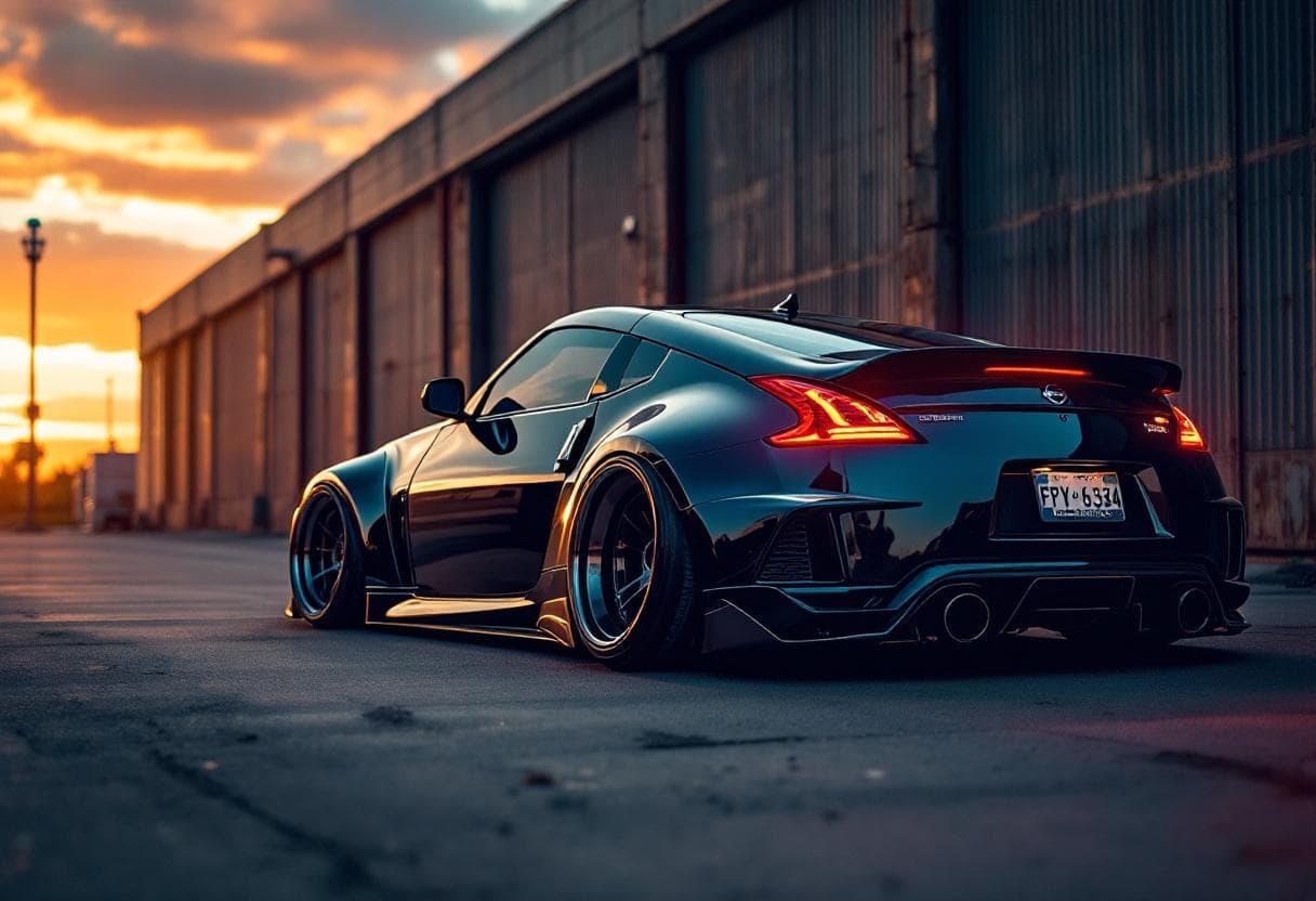 Nissan Z (RZ34) Stance AI render example
