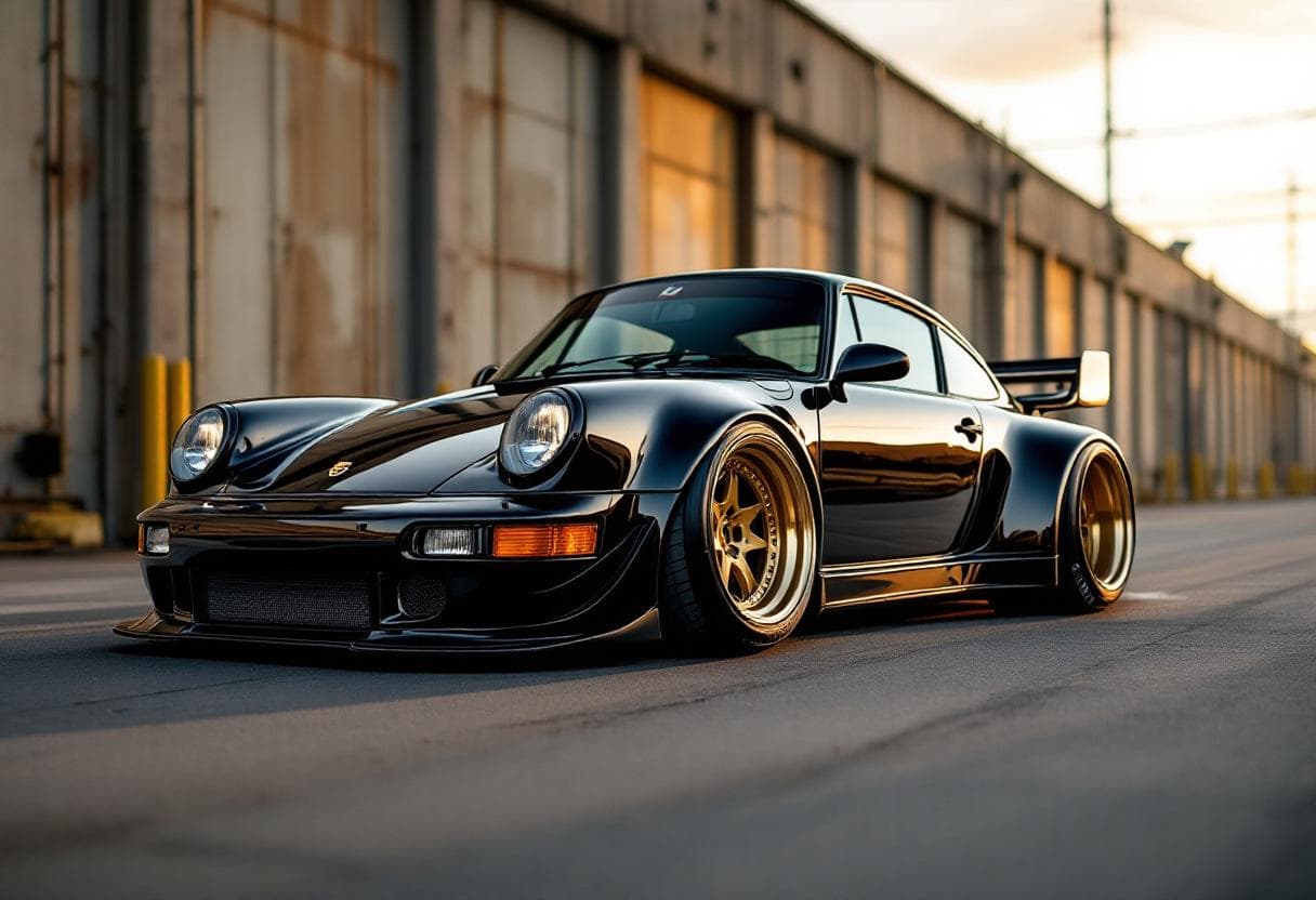 Porsche 911 (964) Widebody Kit AI render example