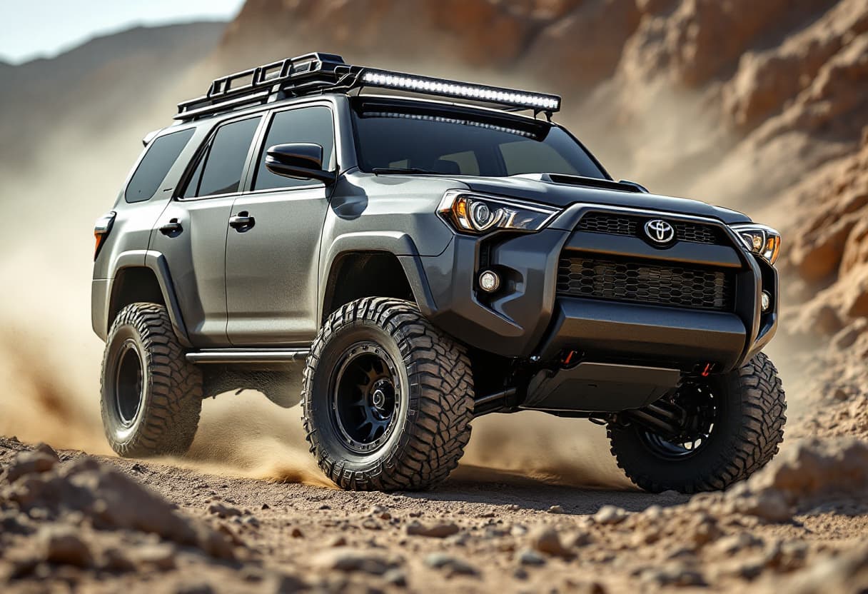 Toyota 4Runner Offroad AI render example