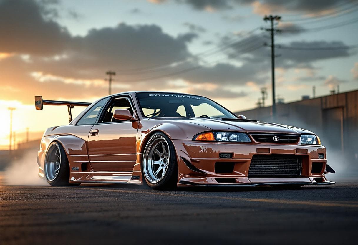 Toyota Chaser (JZX100) Drift Build AI render example