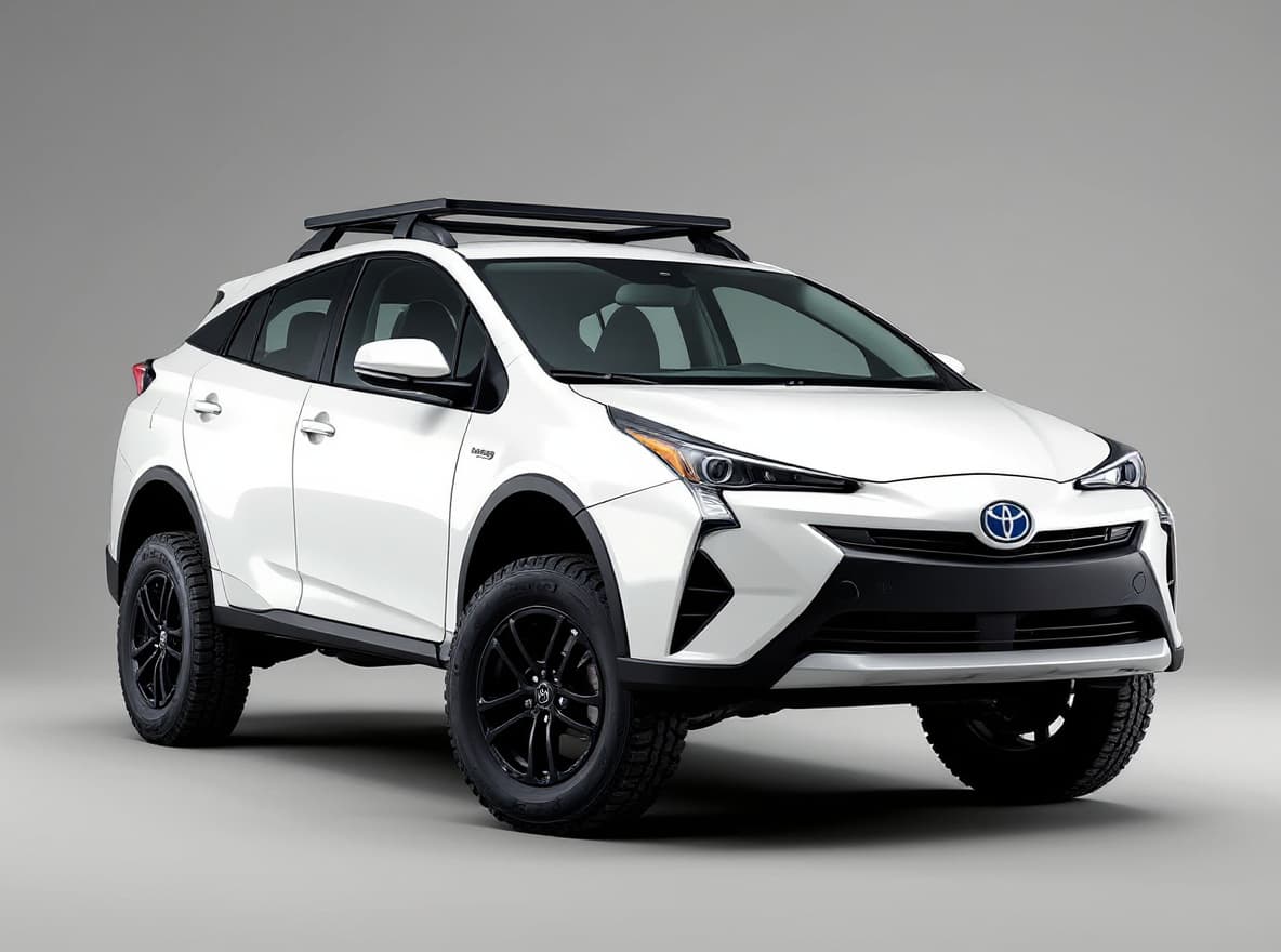 Toyota Prius Offroad AI render example