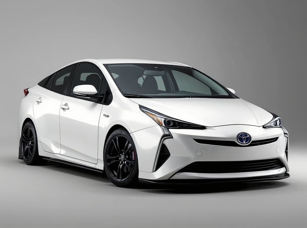 Toyota Prius Slammed AI render example